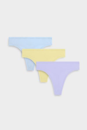 Cloud Cotton Thong in Confetti (Pack)